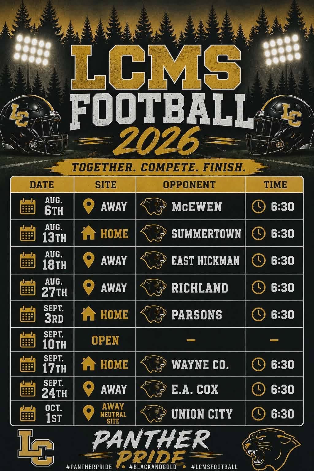 LCMS Football 2026